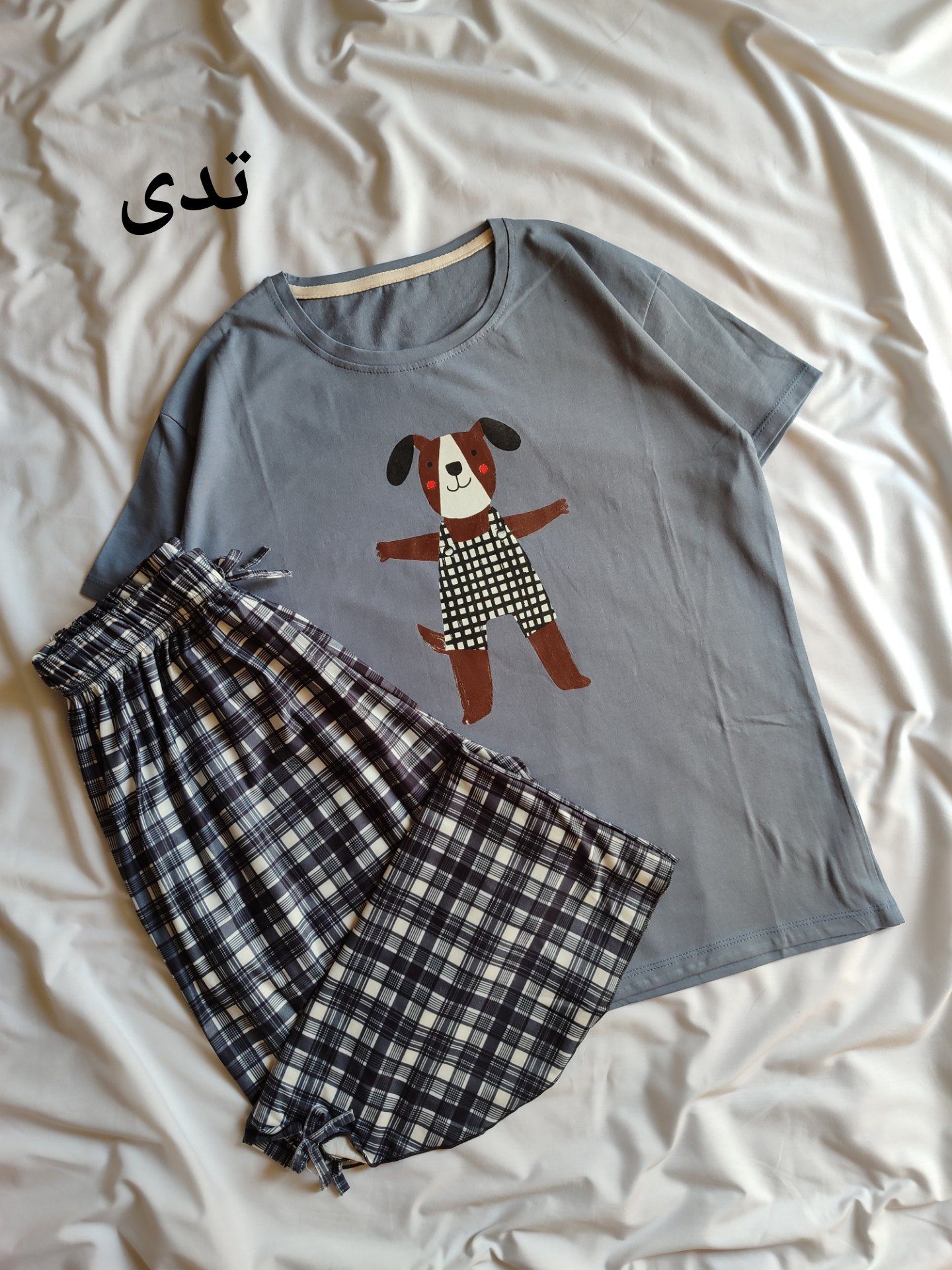  تیشرت شلوارک دمپا هلال 