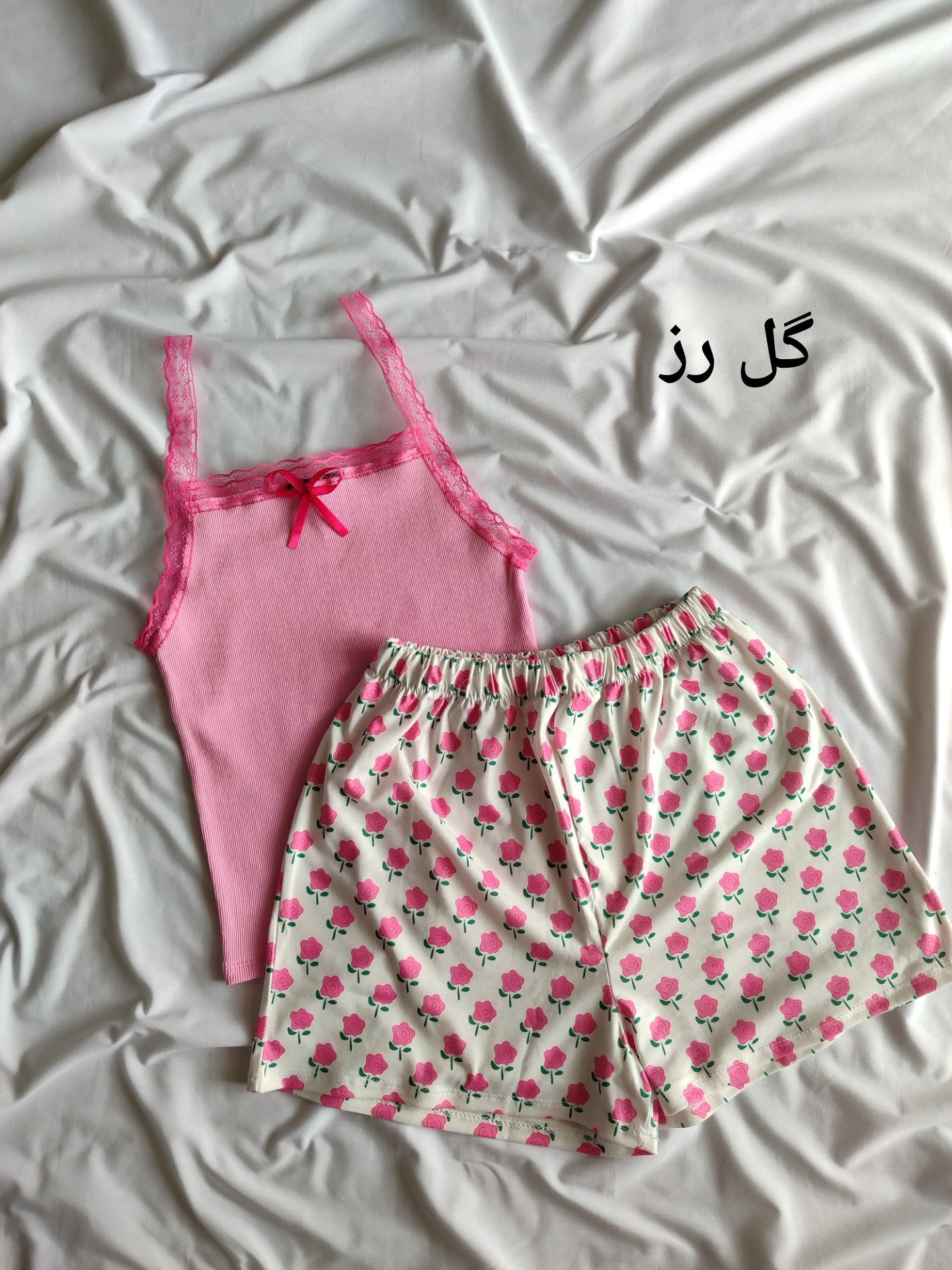 کراپ شلوارک پروانه 